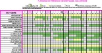 planning OCTOBRE